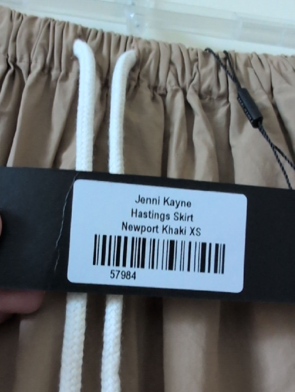 Jenni Kayne Hastings Skirt, Newport Khaki, XS - Picture 3 of 4